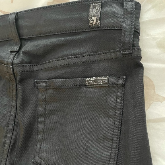 7FAM Micro Suede/Coated Pants - Picture 6 of 6